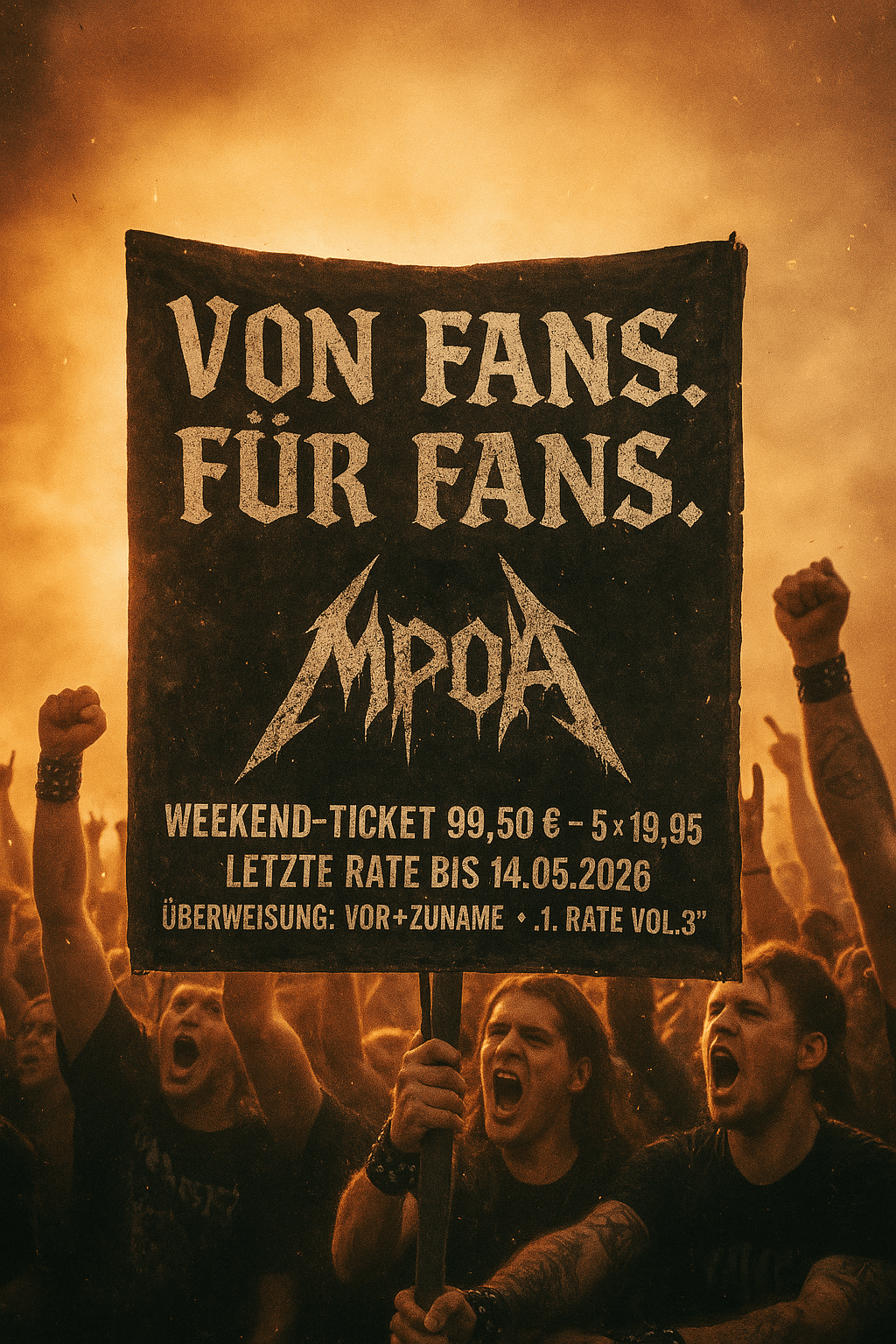 MPOA Vol 3 - für alle Raten Angebot für Wochenendticket