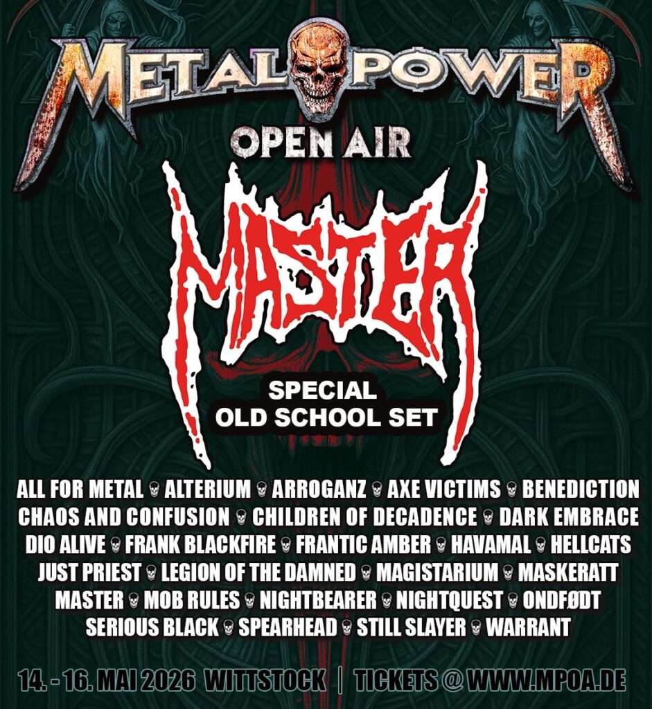 MPOA - Metal Power Open Air Vol. 3 14.05-16.05.2026 EventArena mit Master